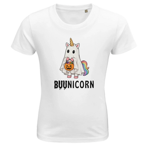Barn t-shirt - BUUnicorn (halloween edition) - Pyntat - Presenter och vardagsprodukter med personlighet