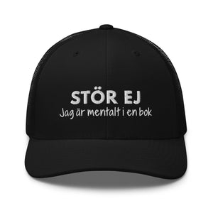 Broderad onesize keps - Stör ej - Pyntat - Presenter och vardagsprodukter med personlighet