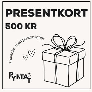 Presentkort - Presenter med personlighet - Pyntat - Presenter och vardagsprodukter med personlighet