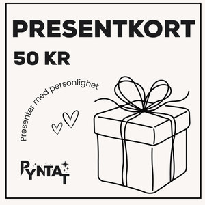 Presentkort - Presenter med personlighet - Pyntat - Presenter och vardagsprodukter med personlighet