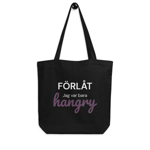 Tygpåse - Hangry - Pyntat - Tygpåsar med citat, presenter och uttryck att matcha med familj och vänner