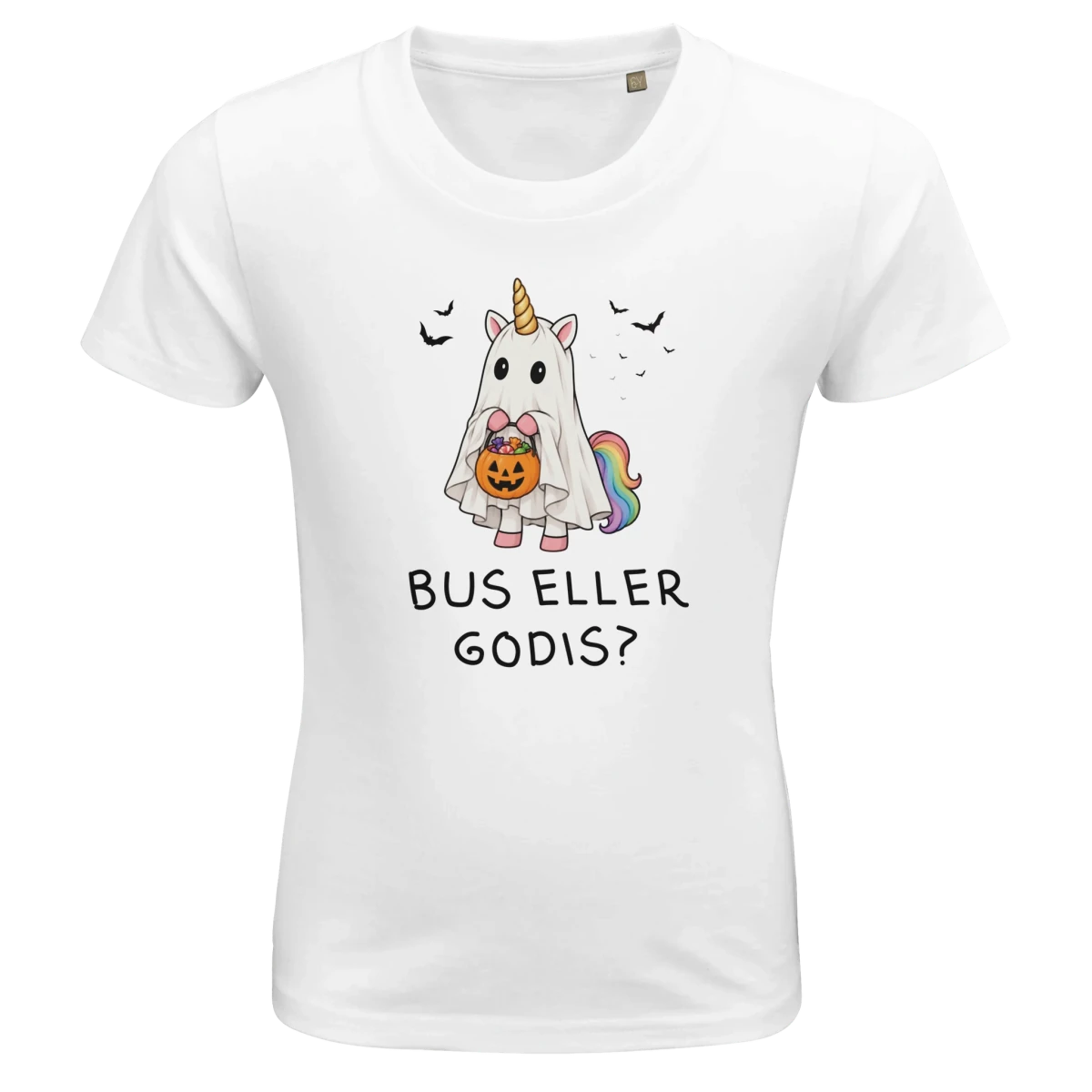 Barn t-shirt - Bus eller Godis (halloween edition) - Pyntat - Presenter och vardagsprodukter med personlighet