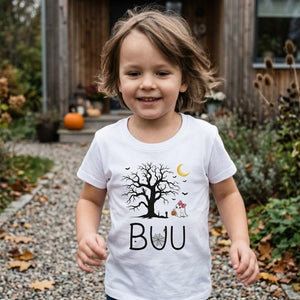 Barn t-shirt - BUU (halloween edition) - Pyntat - Presenter och vardagsprodukter med personlighet