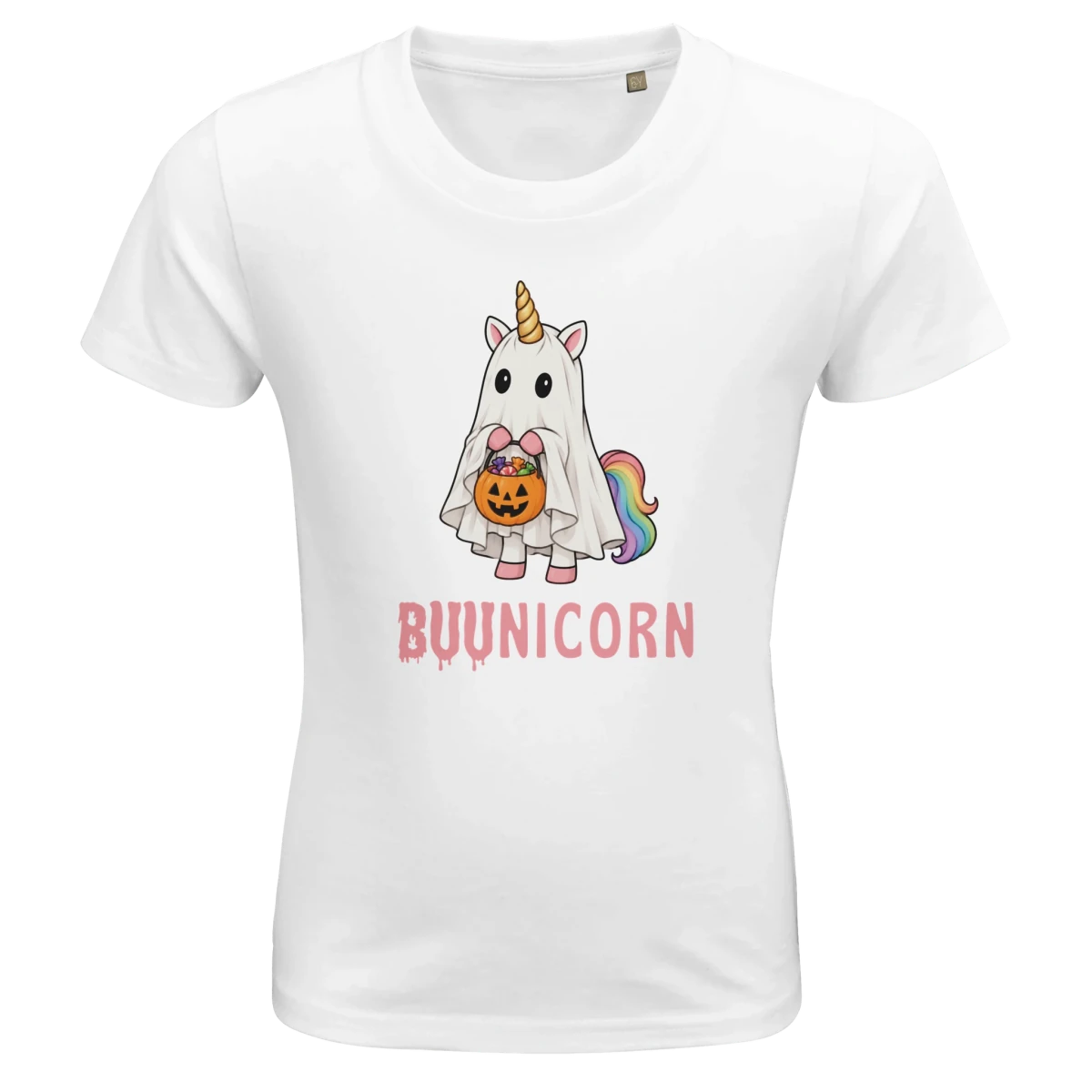 Barn t-shirt - BUUnicorn (halloween edition) - Pyntat - Presenter och vardagsprodukter med personlighet