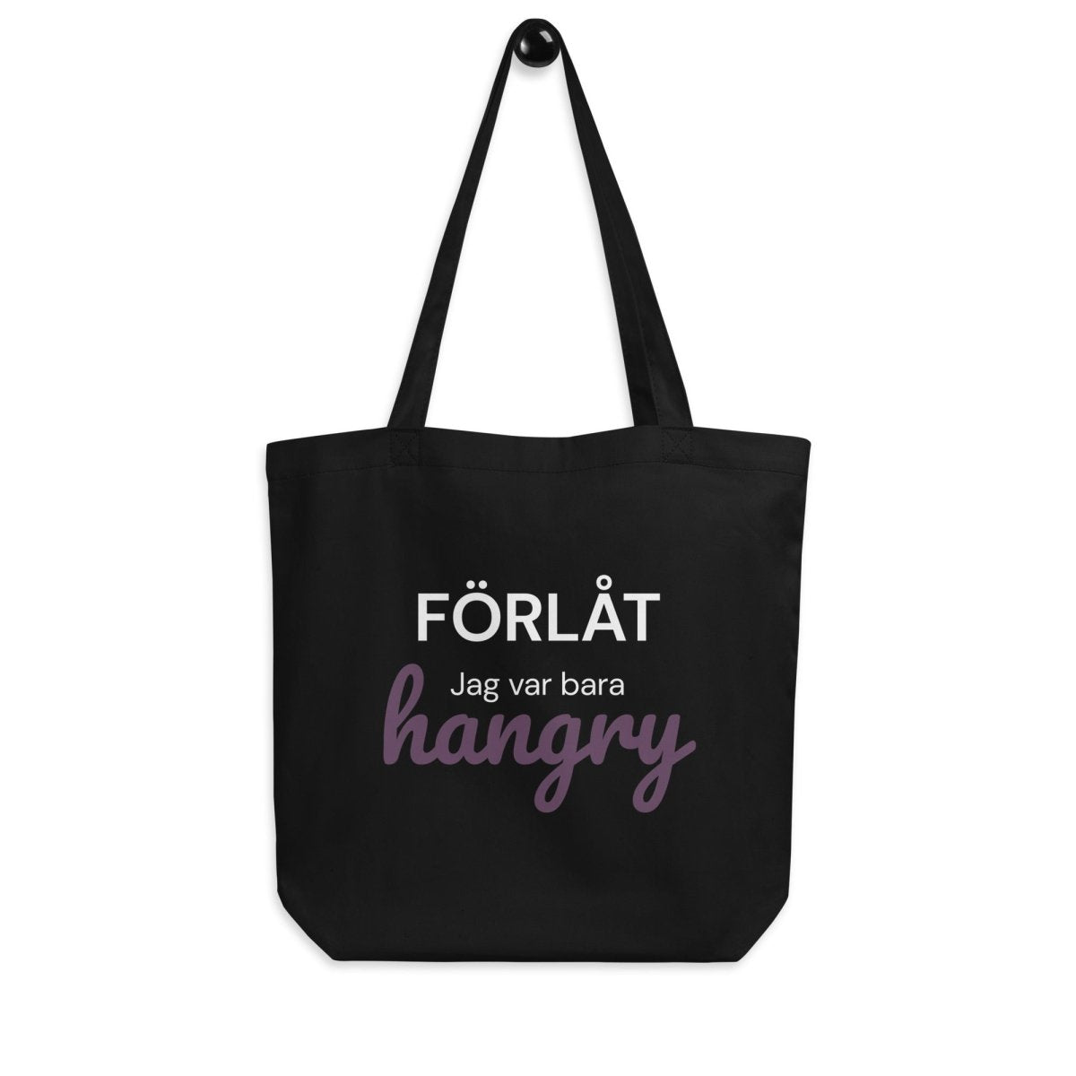 Tygpåse - Hangry - Pyntat - Tygpåsar med citat, presenter och uttryck att matcha med familj och vänner